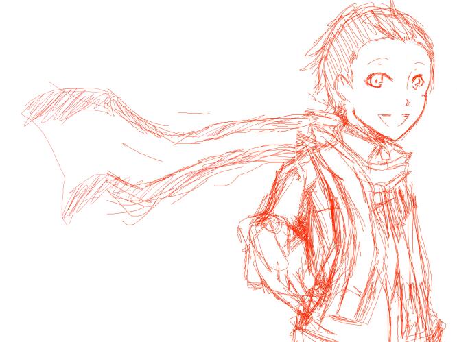 右向き描けないー・・・画像