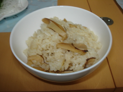 松茸ごはん