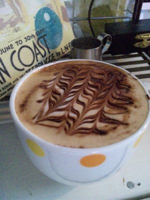 チョコバニラマキアート（１）