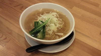コースのラーメン