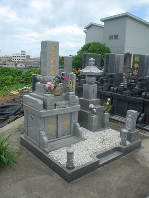 0.9×0.9=0.81㎡(墓石サイズ)