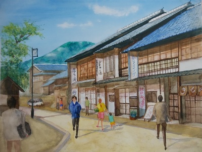 2020年3月　宿場町