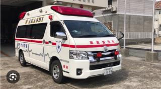 明石市消防局　後期型救急車画像