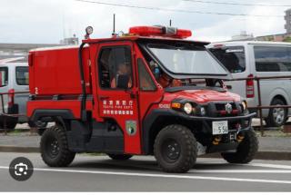 東京消防庁　小型オフロード消防車画像
