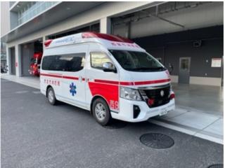西宮市消防局　高規格救急車画像
