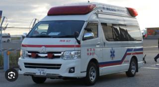 神戸市消防局　高規格救急車画像