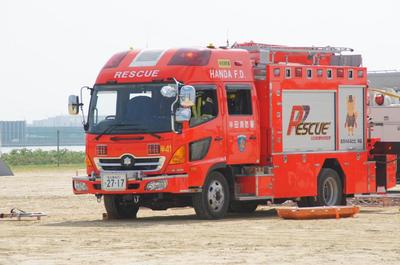 知多中部広域事務組合　半田消防署　救助工作車