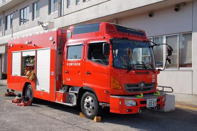名古屋市消防局　守山消防署　大森出張所　救助車（Ⅱ