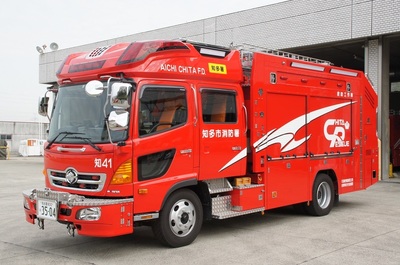 知多市消防本部　本署　救助工作車