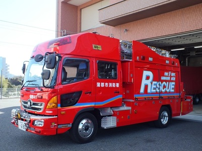 蒲郡市消防本部　救助工作車　