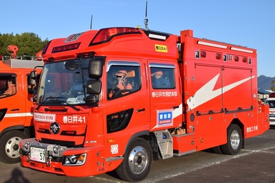 春日井市消防本部　本署　救助工作車