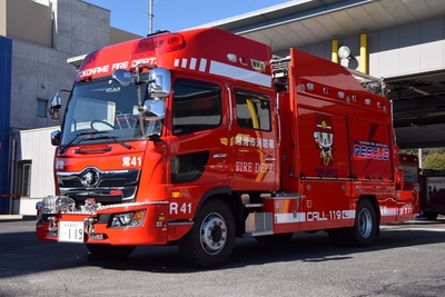 常滑市消防本部　本署　救助工作車
