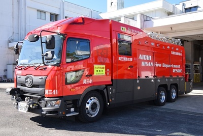 尾三消防組合　特別消防隊　高度救助隊　Ⅲ型救助工作車