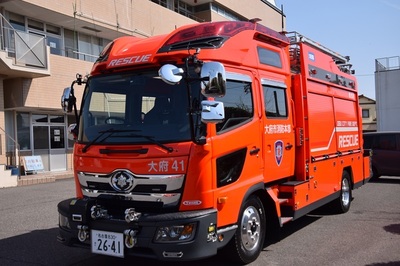 大府市消防本部　本署　救助工作車