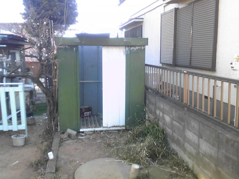 物置解体又片付け 鴻巣市栄町