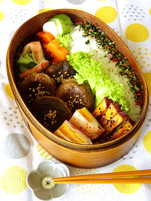 肉詰めしいたけ などなど弁当