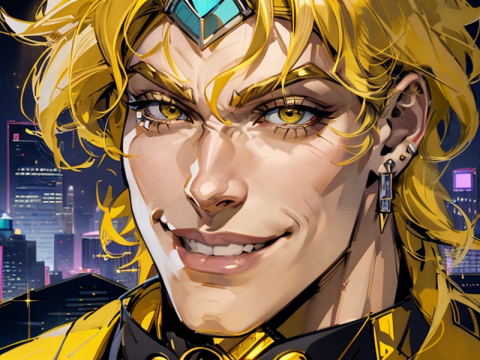 ジョジョの奇妙な冒険　DIO画像