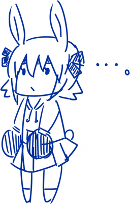 らくがきうさぎ（偽うさぎ）
