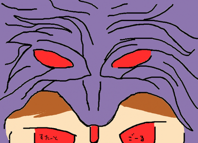 自画像再び（じょーじ画伯）