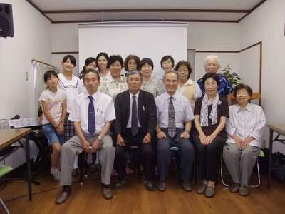 岡山県津山市にある集会所での安息日