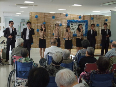 ゴールデンエンジェルズによる西条市での慰問公演