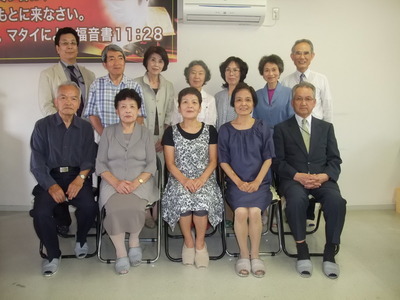 松山聖書研究会の礼拝出席者