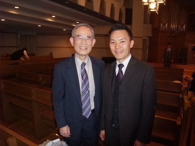 李在鎮牧師と共に