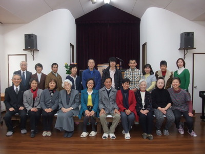 今治教会にフィリピンから来訪者　その１
