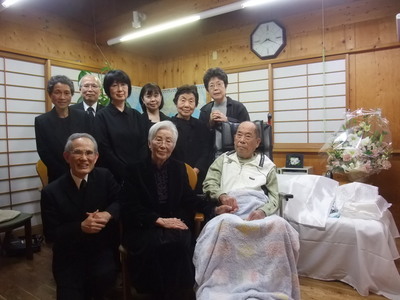 今治教会員・故片野栄姉前夜式