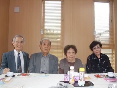 小学校の恩師との会食会　その１