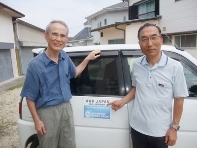 「日本一周取材旅行」中の川越勝牧師来訪　その１