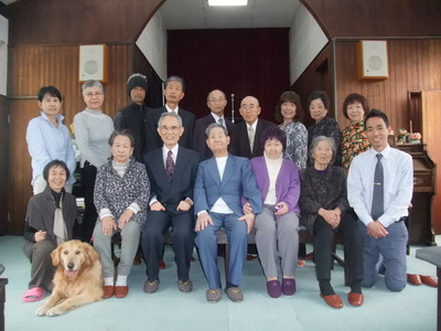 結婚55周年記念の丸浦ご夫妻を迎えて
