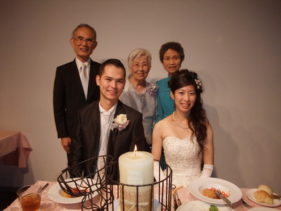 姪の結婚式　その３