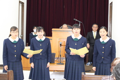 広島三育中学校女子カルテット