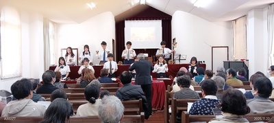 広島三育学院高校ハンドベル演奏会　その１