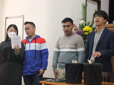 2026年今治教会元旦礼拝　その１