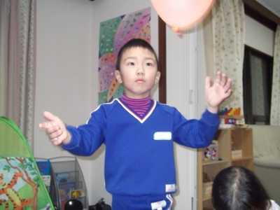 元気な男の子