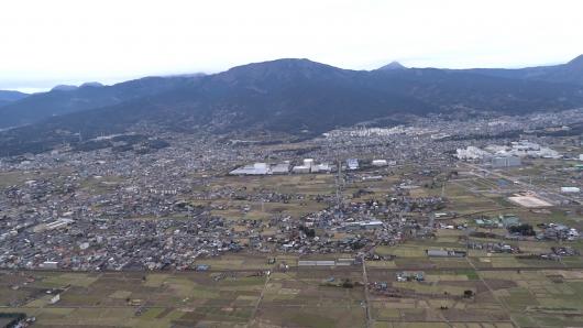 こちらは南足柄市方面画像