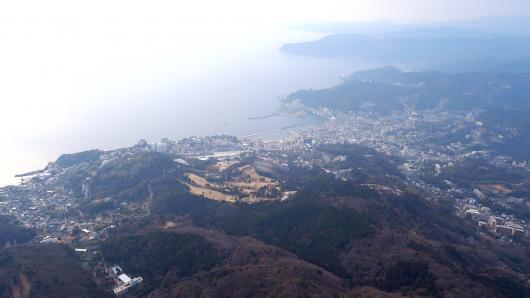 小田原から熱海までフライト画像