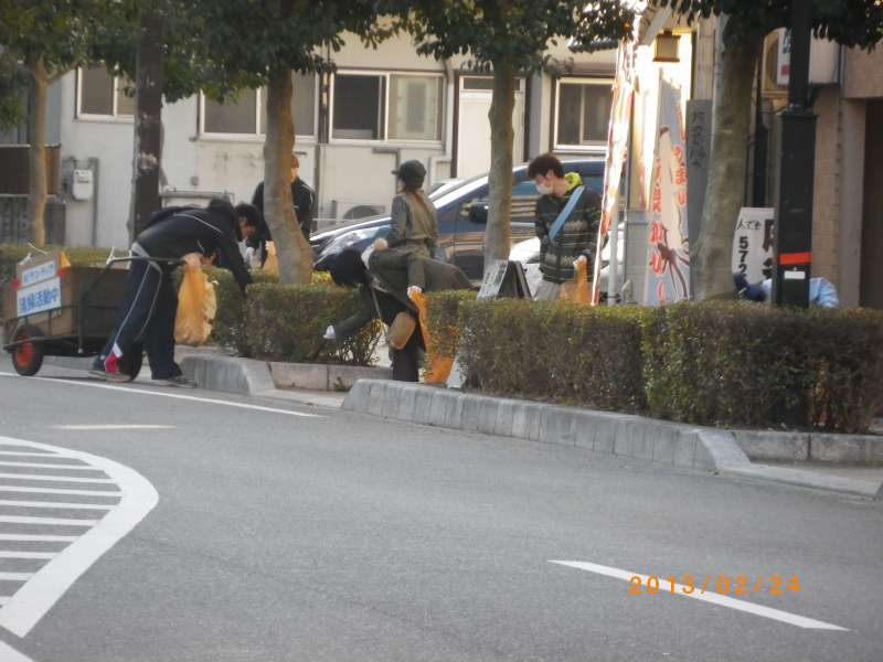 2013.2.24　ボランティア活動②