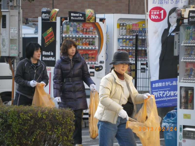 2013.2.24　ボランティア活動④