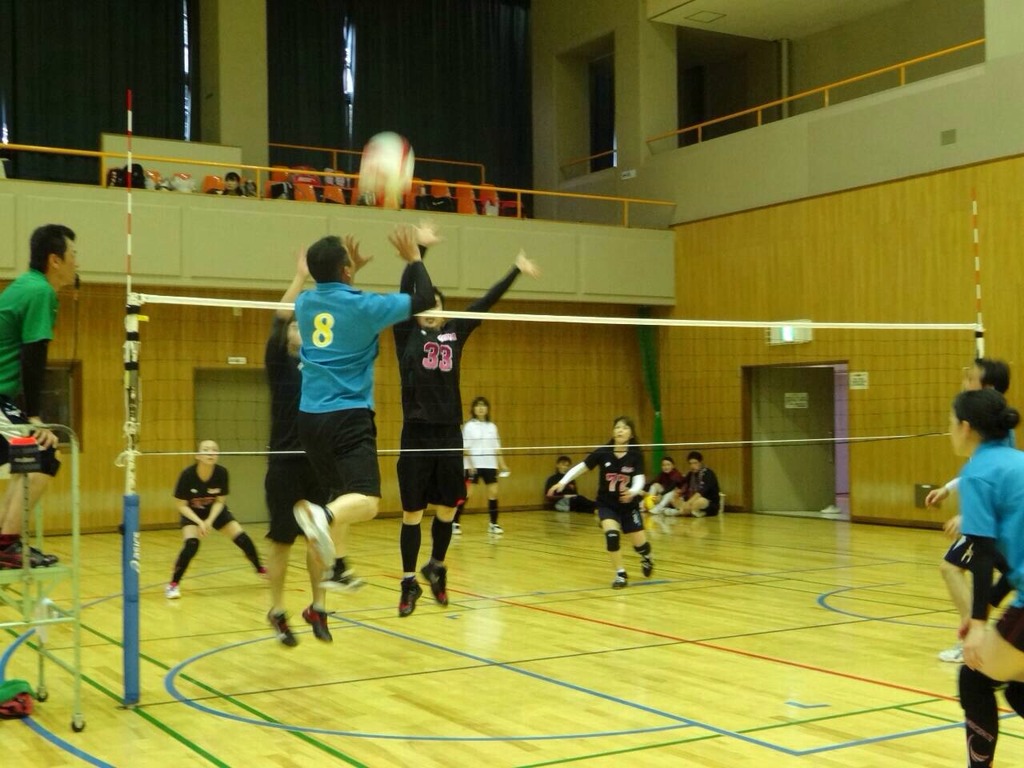 試合風景①
