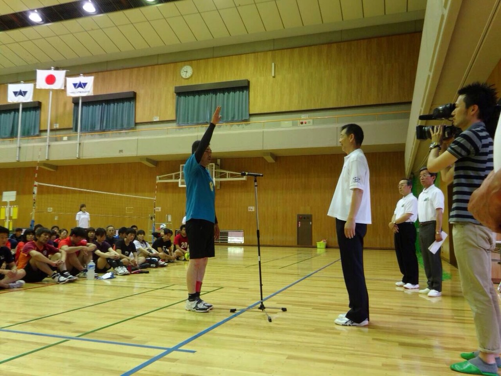 2015.7.12 トリム　     選手宣誓　XTSさん