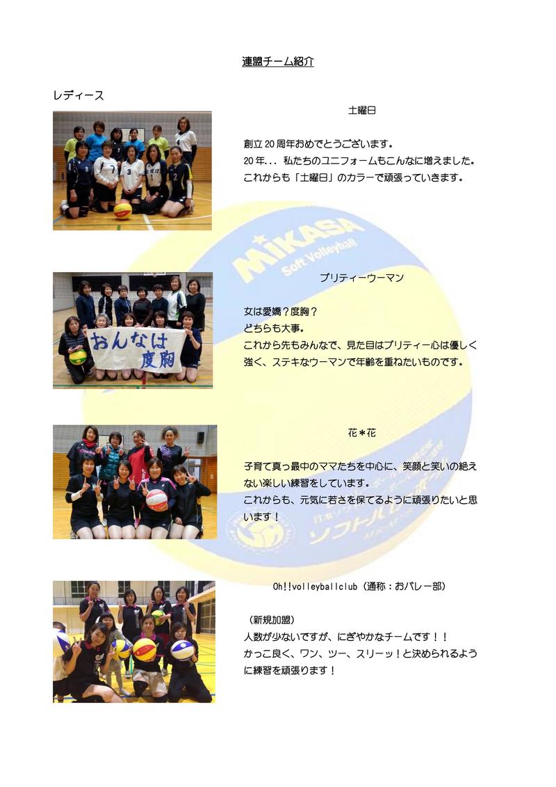 祝　大野城市ソフトバレーボール連盟　創立２０周年