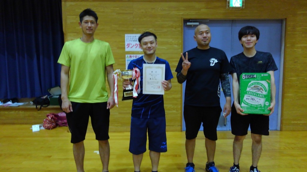 2019.8.25　　　　　メンズフリー大会
