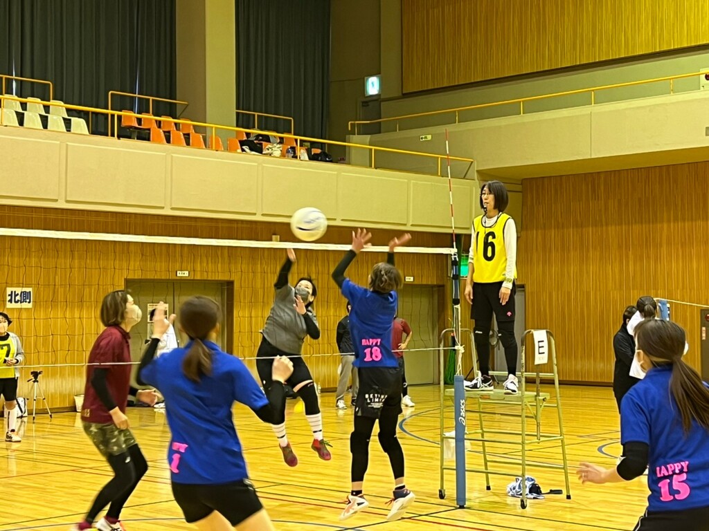 2022.11.6　　　　　　　　　　市民バレー
