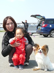 メイちゃんとママ