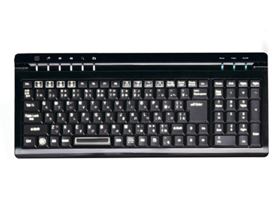512色の色変更が可能なLEDキーボード「KZP－LED５１２