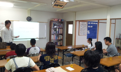 田石祐輔氏の講演会