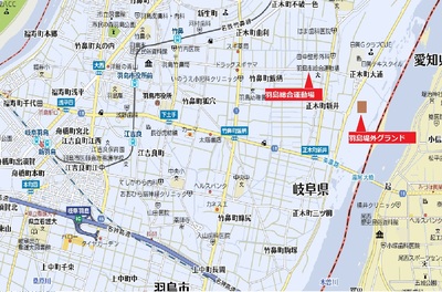 羽島総合運動場及び羽島提外グランド